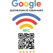 Aktap Nfc ve Qr Google Puan ve Yorum Kartı Google Haritapuan ve Yorum Kartı