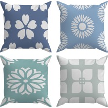 Evdek Ethnic 4'lü Kırlent Kılıf Ds6