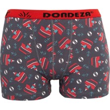 Dondeza 503 Desenli Erkek Çocuk Boxer Short 12'li