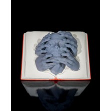 Turansoy Craft Walking Dead Obje Zombi Boyutlu Kitap Dekoratif Obje 16CM