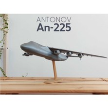 Turansoy Craft Antonov AN-225 Model Uçak Dünyanın En Büyük Kargo Uçağı (Büyük Boy)