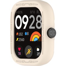Daart Xiaomi Redmi Watch 4 Silikon Koruyucu Kapak Çekmeye Dayanıklı Saat Kılıfı (Yurt Dışından)
