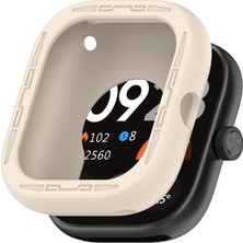 Daart Xiaomi Redmi Watch 4 Silikon Koruyucu Kapak Çekmeye Dayanıklı Saat Kılıfı (Yurt Dışından)