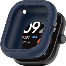 Daart Xiaomi Redmi Watch 4 Silikon Koruyucu Kapak Çekmeye Dayanıklı Saat Kılıfı (Yurt Dışından)