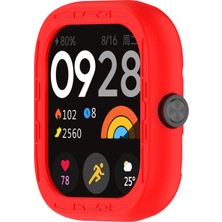 Daart Xiaomi Redmi Watch 4 Silikon Koruyucu Kapak Çekmeye Dayanıklı Saat Kılıfı (Yurt Dışından)