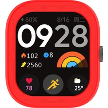 Daart Xiaomi Redmi Watch 4 Silikon Koruyucu Kapak Çekmeye Dayanıklı Saat Kılıfı (Yurt Dışından)