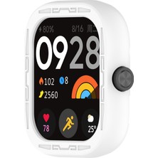 Daart Xiaomi Redmi Watch 4 Silikon Koruyucu Kapak Çekmeye Dayanıklı Saat Kılıfı (Yurt Dışından)