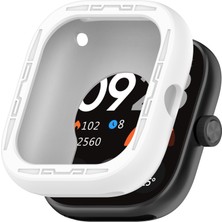 Daart Xiaomi Redmi Watch 4 Silikon Koruyucu Kapak Çekmeye Dayanıklı Saat Kılıfı (Yurt Dışından)