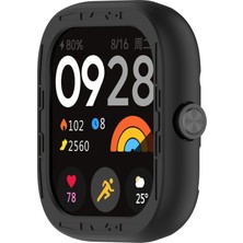 Daart Xiaomi Redmi Watch 4 Silikon Koruyucu Kapak Çekmeye Dayanıklı Saat Kılıfı (Yurt Dışından)