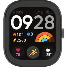 Daart Xiaomi Redmi Watch 4 Silikon Koruyucu Kapak Çekmeye Dayanıklı Saat Kılıfı (Yurt Dışından)