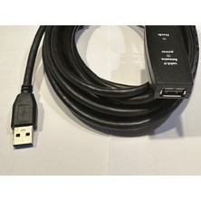 Keepro 5 Metre USB 3.0 Uzatma Kablosu 5 Metre USB 3.0 Active Repeater Kablo
