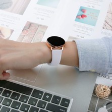 Daart Huawei Watch Gt 4 41MM / Garmin Venu 3s 18MM Silikon Bant Izleme Kayışı (Yurt Dışından)