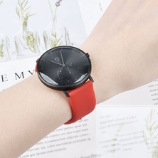 Daart Huawei Watch Gt 4 41MM / Garmin Venu 3s 18MM Silikon Bant Izleme Kayışı (Yurt Dışından)