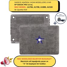 McStorey Macbook Pro Kılıf 13inç Flax (2016/2019 yılı Cihazı) A1706 A1708 A1989 A2159 ile Uyumlu