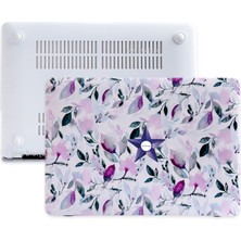 McStorey Macbook Pro Kılıf 13inç M1-M2, Flower03 (Type-c'li Model)A2338 A2289 A2251 A1706-08 A1989 A2159 ile Uyumlu