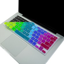 McStorey Macbook Klavye Air Pro Koruyucu Dazzle (US to TR) (Eski USB'li Model 2008/2017) ile Uyumlu