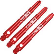 Chaoduo Shop 4 Renk 12 Adet Stil Cyeelife Alüminyum Dart Milleri, Fat Strong Items Aksesuar Kiti,sliverbluegoldred (Yurt Dışından)