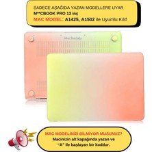 McStorey Macbook Pro Kılıf 13 inç Rainbow (Eski HDMI'lı Model 2012-2015) A1425 A1502 ile Uyumlu