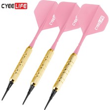 Chaoduo Shop Pembe Tarzı Cyeelife 18G Dart Yumuşak Ucu Dart Dart Tahtası Ucu Spor Oyunu Için Kapalı Spor Iğne Fırlatma 3 Adet (Yurt Dışından)