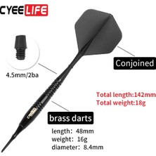 Chaoduo Shop Yeşil Stil Cyeelife 16G Yumuşak Dart Bakır Dart Namlu Elektronik Dart Bar Oyunları 30SOFT Dart Rengi (Yurt Dışından)