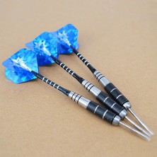 Chaoduo Shop No.2 Tarzı Et Outdoor Profesyonel Tungsten Çelik Iğne Ucu Dart 3 Dart Dart Uçuş Eğlence Mavi (Yurt Dışından)