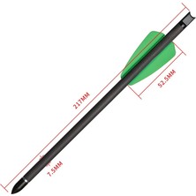Chaoduo Shop Turuncu 12 Adet Tarzı Adet 7.ure Karbon Oklar Taktik Avcılık Okçuluk Oklar Sert Cıvatalar Arbalet Ek Sistemi R9 Için Çelik Ok Ucu (Yurt Dışından)