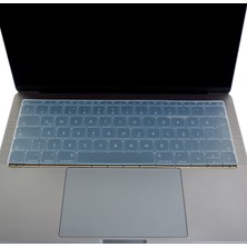 McStorey Laptop Macbook Pro Klavye Kılıf Türkçe Q Baskılı A1534 A1708 ile Uyumlu