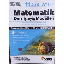 Aydın Yayınları 11. Sınıf  Matematik Ders İşleyiş Modülleri