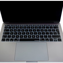 McStorey Laptop Macbook Pro Klavye Kılıf UK(EU) İngilizce Baskılı A1534 A1708 ile Uyumlu