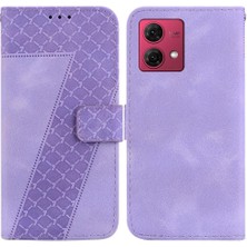 BDT Boutique Motorola Moto G84 5g Pu Deri Kart Yuvası Fonksiyonu Cüzdan Desen (Yurt Dışından)