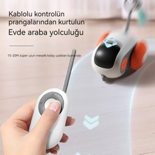 Icclek Akıllı Uzaktan Kumanda Elektrikli Pet Kedi Oyuncak Tüy Komik Kedi Oyuncak (Yurt Dışından)