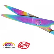 Xolo Rainbow Ucu Kıvrık Kaş Makası Bıyık Makası Kıl Tüy Makası