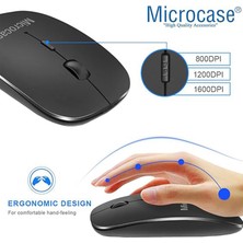 Microcase Xiaomi Redmi Pad Se 11 Inch Tablet Bluetooth Klavye ve Mouse + Kılıf Bkk6