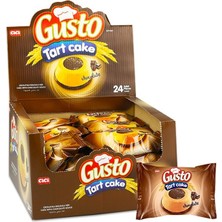 Cici Gusto Tart Kek Çikolata Soslu 45 Gr. 24 Adet (1 Kutu)