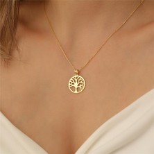 Nox Jewelry 925 Ayar Hayat Ağacı Kolye