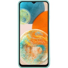 Seashell Digital Samsung Galaxy A23 5g (Global VERSIYON)/A23 4g Yumuşak Tpu Telefon Kılıfı Düz ​​kenar Telefon Kapak Baby Blue (Yurt Dışından)