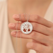 Nox Jewelry 925 Ayar Gümüş Hayat Ağacı Kolye