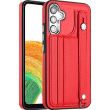 Seashell Digital Samsung Galaxy A54 5g Telefon Kabuk Kart Tutucu Tpu Kapak-Kırmızı Için Kickstand Case (Yurt Dışından)