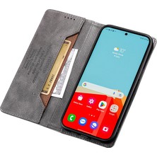 Seashell Digital Ttudrch Style 007 Samsung Galaxy A53 5g Rfıd Engelleme Cüzdan Standı Case-Grey Için Deri Telefon Kapağı (Yurt Dışından)