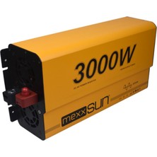 Mexxsun 12V VOLT-3000W Watt Tam Sınüs Inverter (220V Çevirici)