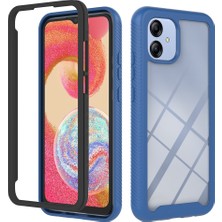 Seashell Digital Samsung Galaxy A04E Için Telefon Kılıfı 4G/A03 (164.2 x 75.9 x 9.1mm) Pc+Tpu Anti-Kayma Arka Kapak-Sapfire (Yurt Dışından)