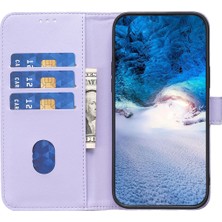 Seashell Digital Samsung Galaxy A25 5g Stand Deri Kılıf Tam Koruma Cüzdan Telefon Kapak-Morası (Yurt Dışından)