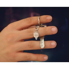 Gümüşistan Ateş ve Su Anahtarlık