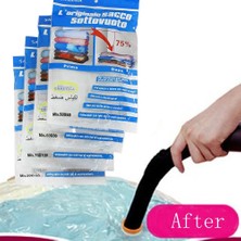 Shanhua Shop 60X80 Stili Giyim Battaniye Vakum Torbaları Dolap Yeniden Kullanılabilir Toz Geçirmez Sıkıştırılmış Çanta Sac Sous Vide Vetement Giysi Saklama Contası Vakum Torbaları (Yurt Dışından)