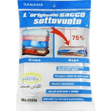 Shanhua Shop 60X80 Stili Giyim Battaniye Vakum Torbaları Dolap Yeniden Kullanılabilir Toz Geçirmez Sıkıştırılmış Çanta Sac Sous Vide Vetement Giysi Saklama Contası Vakum Torbaları (Yurt Dışından)