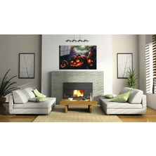 Miyrem Işıklı Bal Kabağı Noel Cam Tablomıyrem110 x 70 cm-Mıyrem