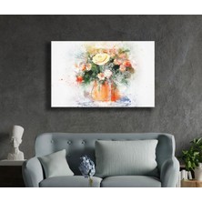 Miyrem Çiçek Boya  110 x 70 cm-Mıyrem