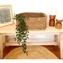 Kai Home Hasır Dikdörtgen Büyük Boy Çok Amaçlı Düzenleyici/ Düzenleyici/ Organizer/sepet