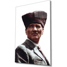 Miyrem Atatürk Cam Tablo  36 x 23-Mıyrem