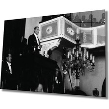 Miyrem Atatürk Cam Tablo  36 x 23-Mıyrem